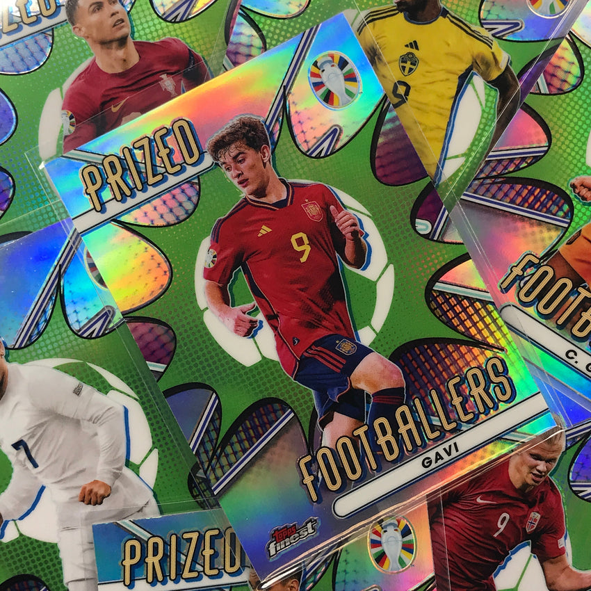 2023 Topps Finest Road To Uefa Pedri Prized Footballers Base #Pe