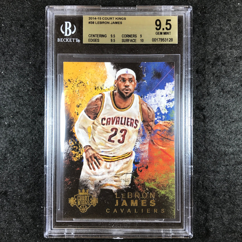 2014-15 Court Kings LEBRON JAMES #38 BGS 9.5 (128)