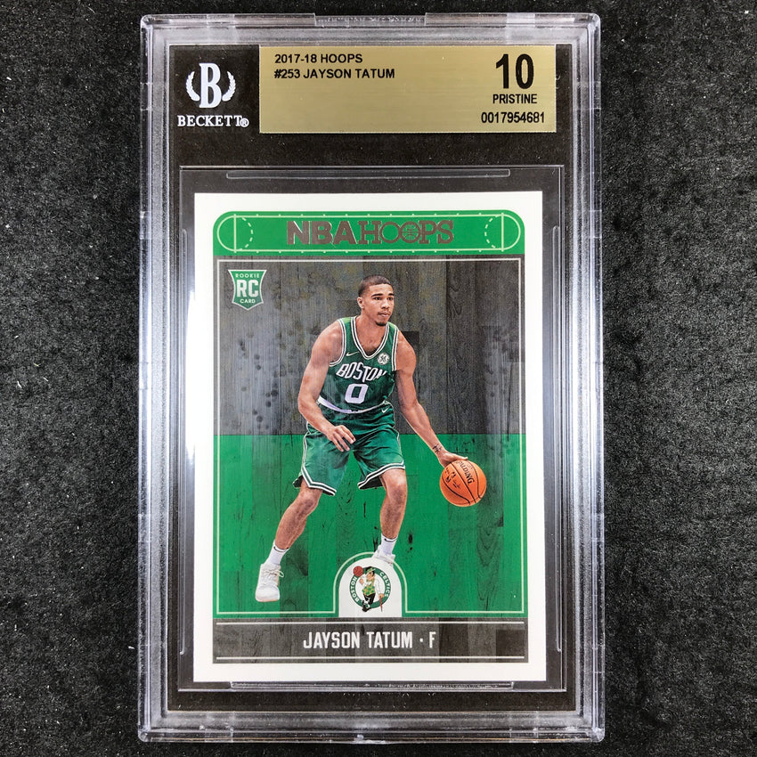 2017-18 Hoops JAYSON TATUM Rookie #253 BGS 10 (681)