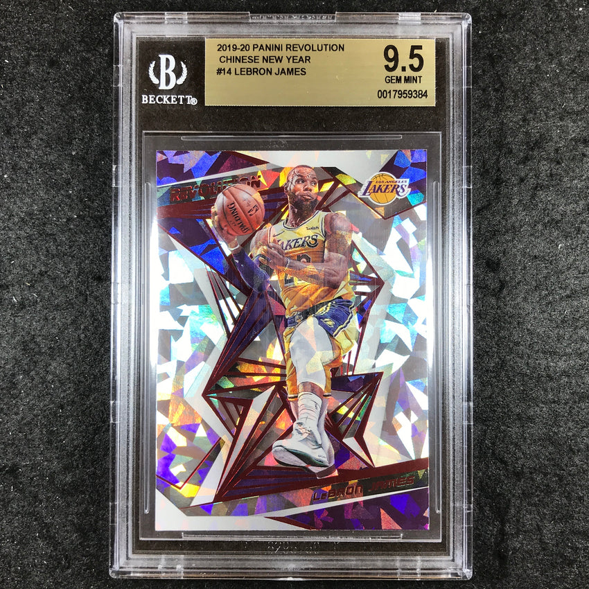 2019-20 Revolution LEBRON JAMES Chinese New Year #14 BGS 9.5 (384)