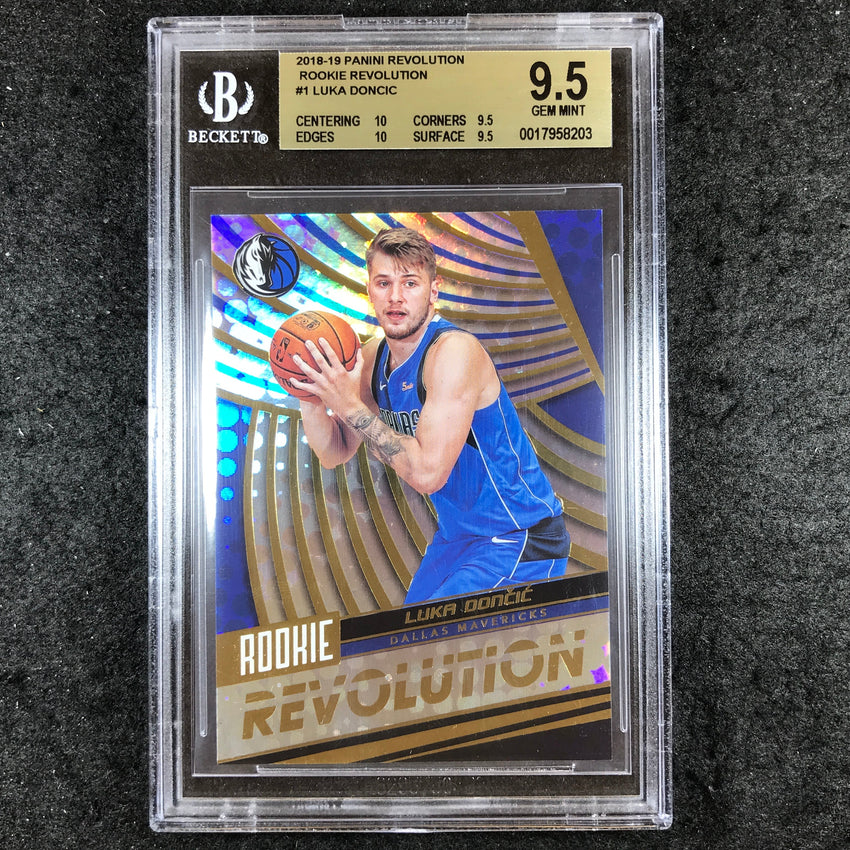 2018-19 Revolution LUKA DONCIC Rookie Revolution #1 BGS 9.5 (203)