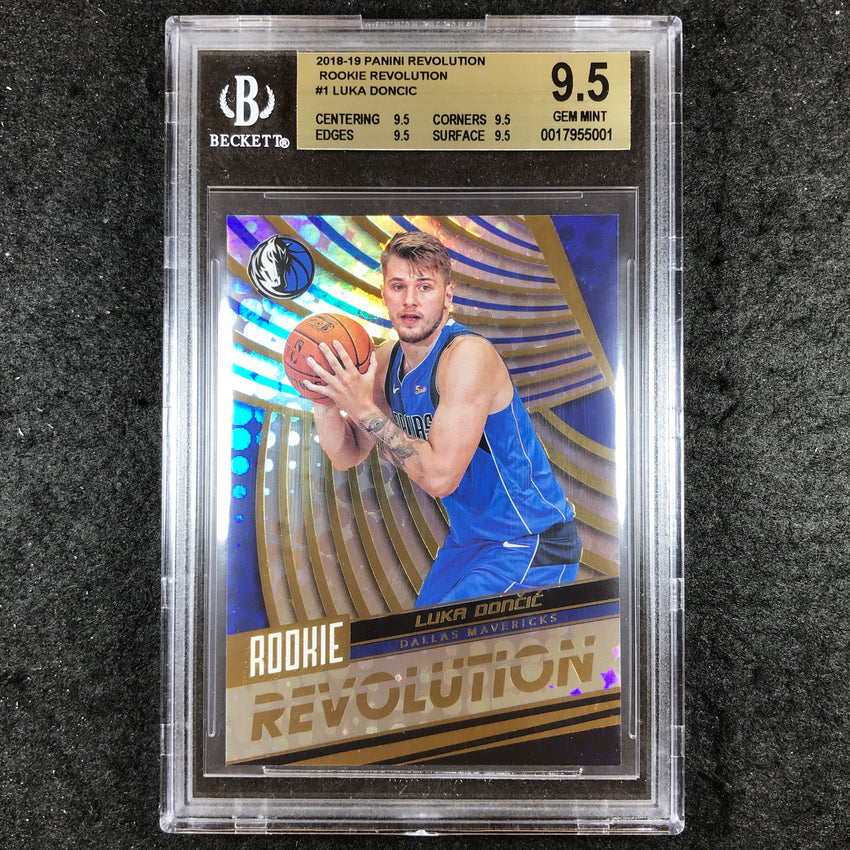 2018-19 Revolution LUKA DONCIC Rookie Revolution #1 BGS 9.5 (001)