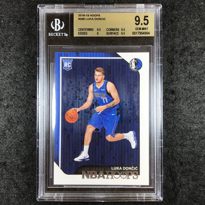 2018-19 Hoops LUKA DONCIC Rookie #268 BGS 9.5 (954)