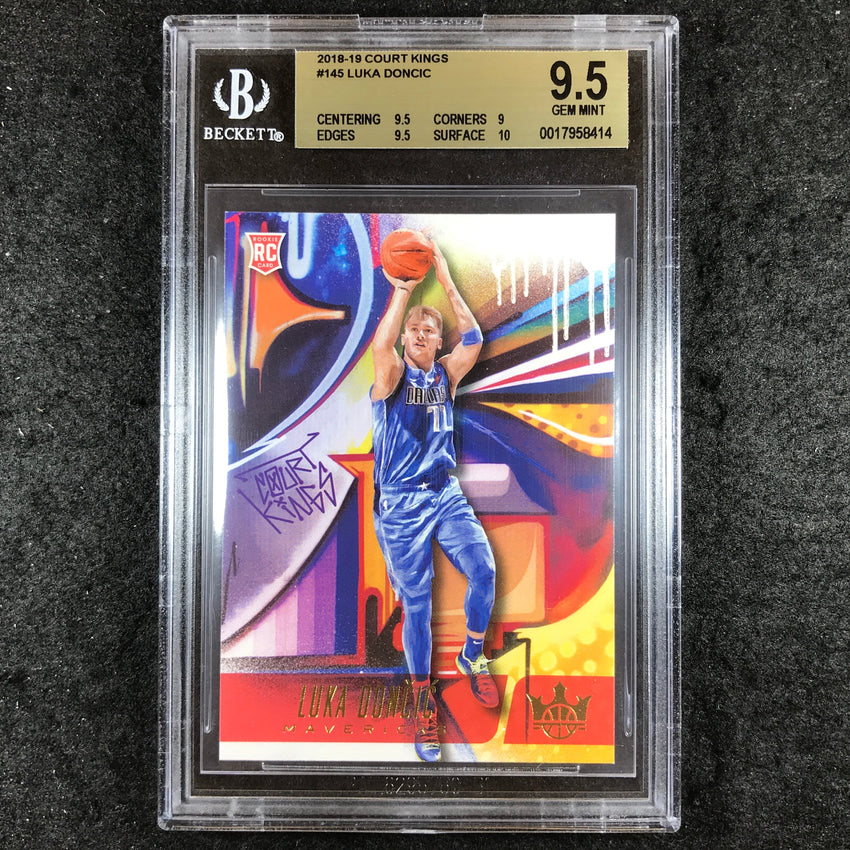 2018-19 Court Kings LUKA DONCIC Rookies II #145 BGS 9.5 (414)