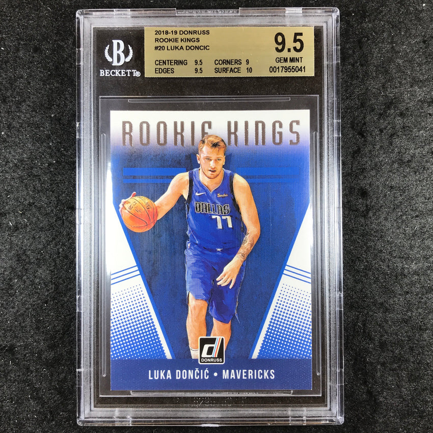 2018-19 Donruss LUKA DONCIC Rookie Kings #20 BGS 9.5 (041)