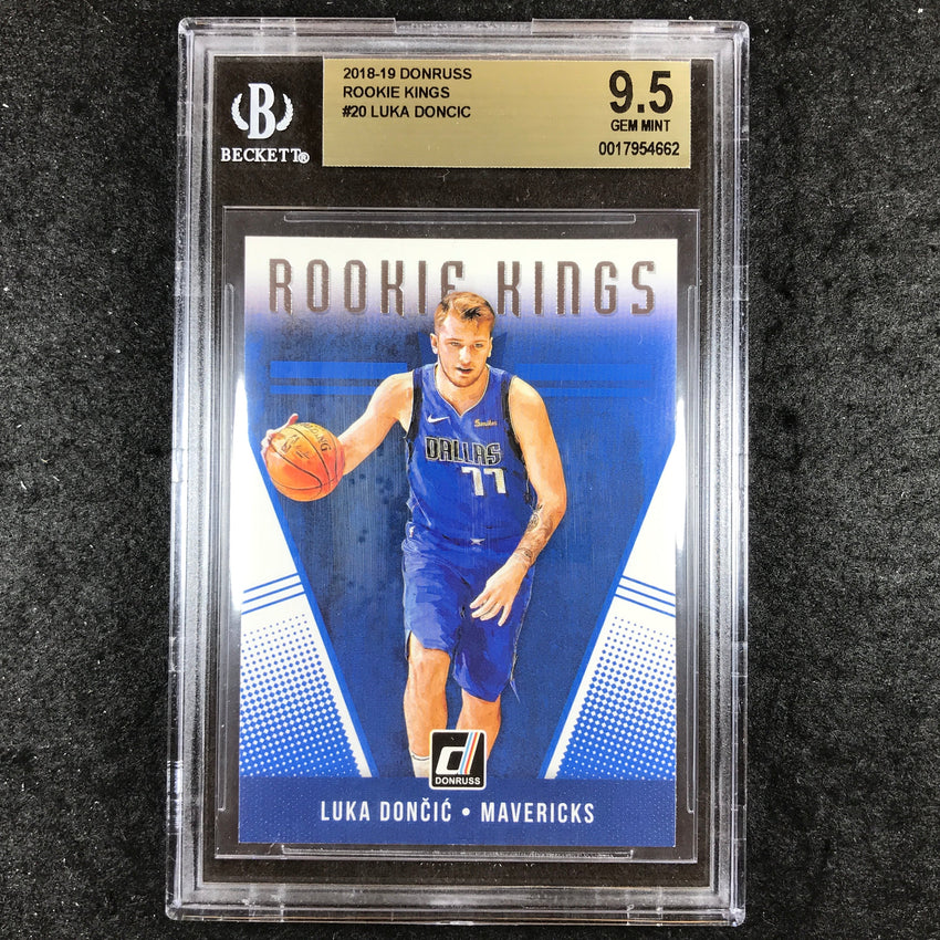 2018-19 Donruss LUKA DONCIC Rookie Kings #20 BGS 9.5 (662)