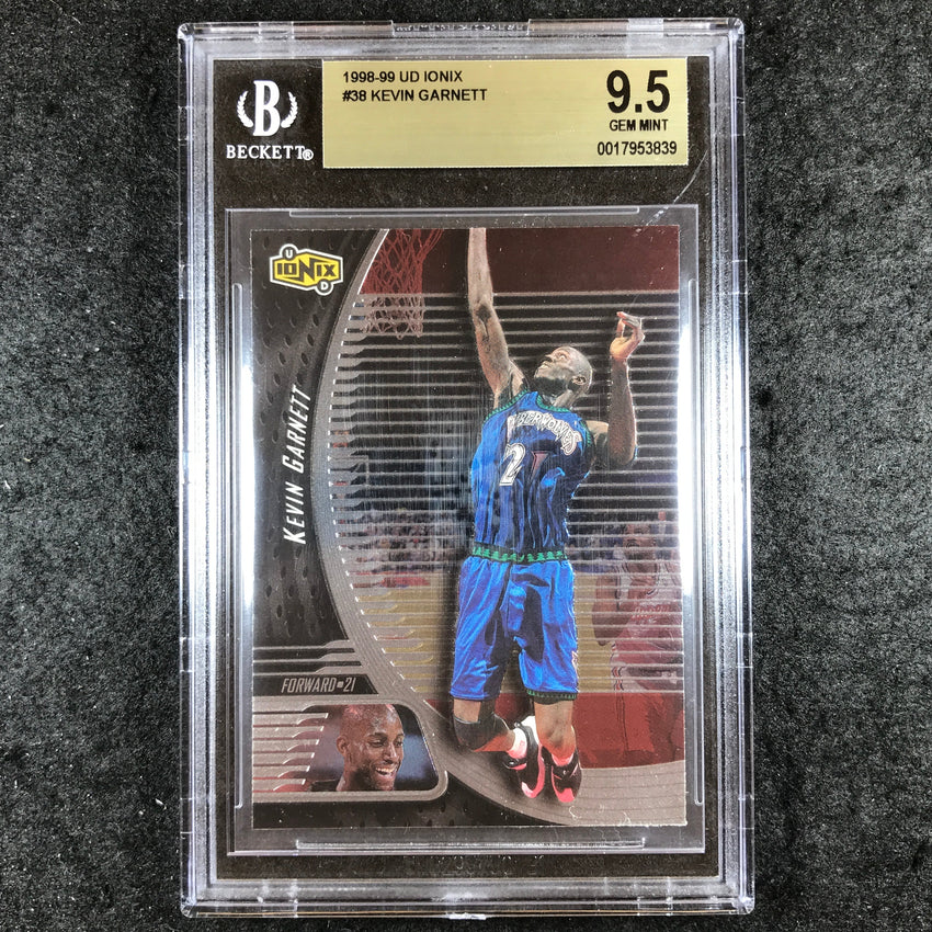 1998-99 UD Ionix KEVIN GARNETT #38 BGS 9.5 (839)