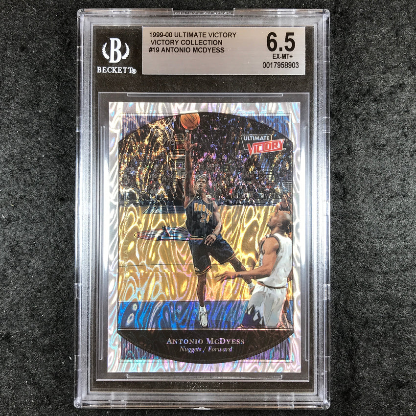 1999-00 Ultimate Victory ANTONIO MCDYESS Victory Collection 43/100 BGS 6.5 (903)