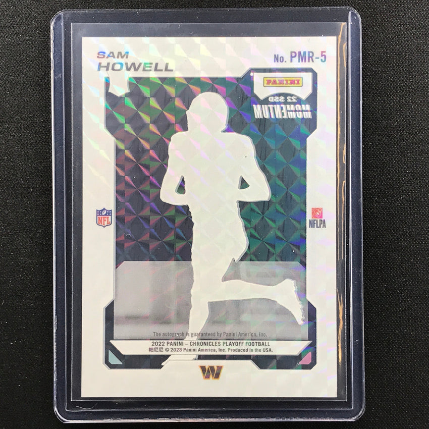 2022 Chronicles SAM HOWELL Playoff Rookie Auto Mosaic SSP #5