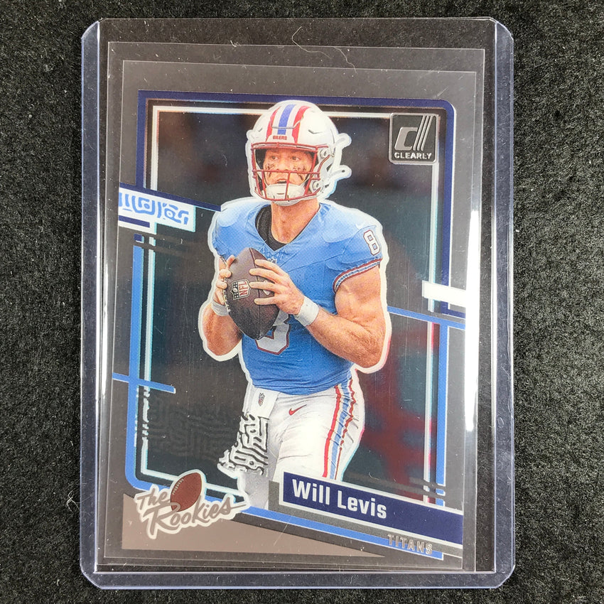 2023 Clearly Donruss Football WILL LEVIS The Rookies Base #14