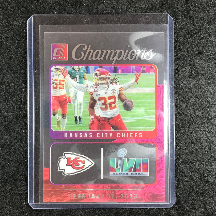 2023 Clearly Donruss Football NICK BOLTON Clearly Champions Base #7