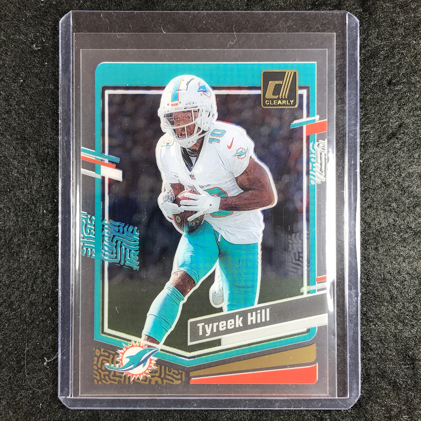2023 Clearly Donruss Football TYREEK HILL Base Gold #32