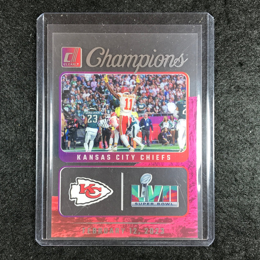 2023 Clearly Donruss Football MARQUEZ VALDES-SCANTLING Clearly Champions #10
