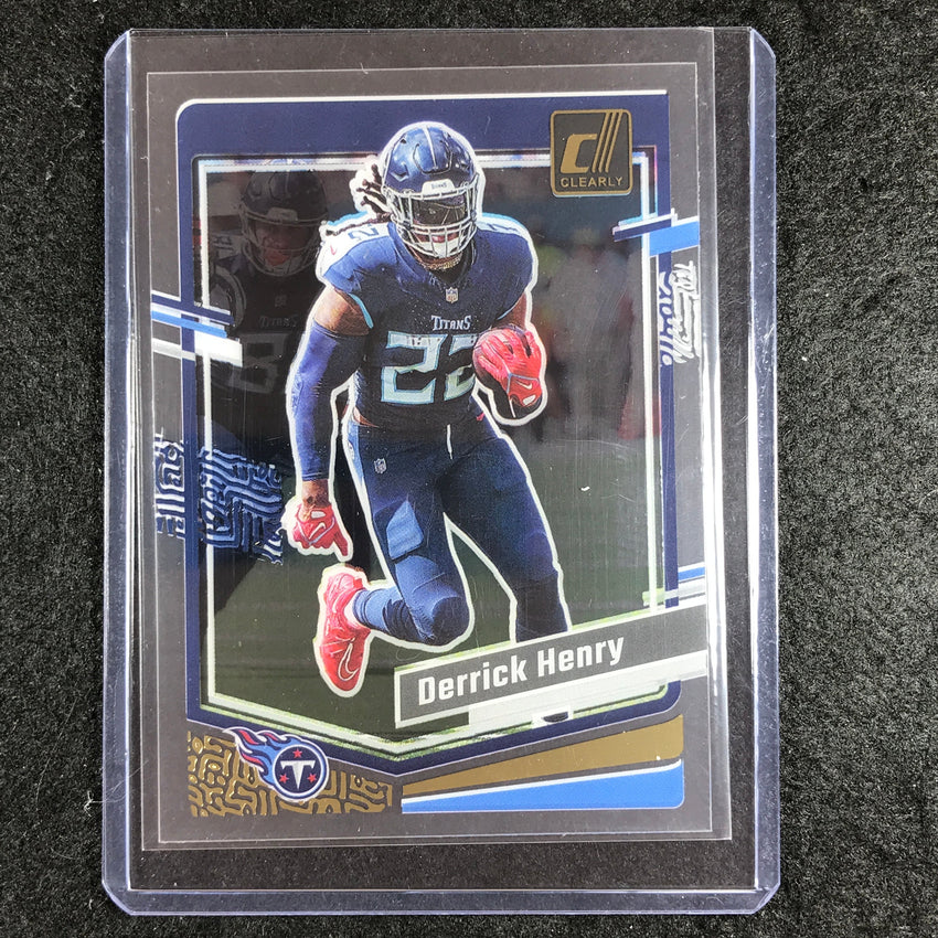 2023 Clearly Donruss Football DERRICK HENRY Base Gold #48