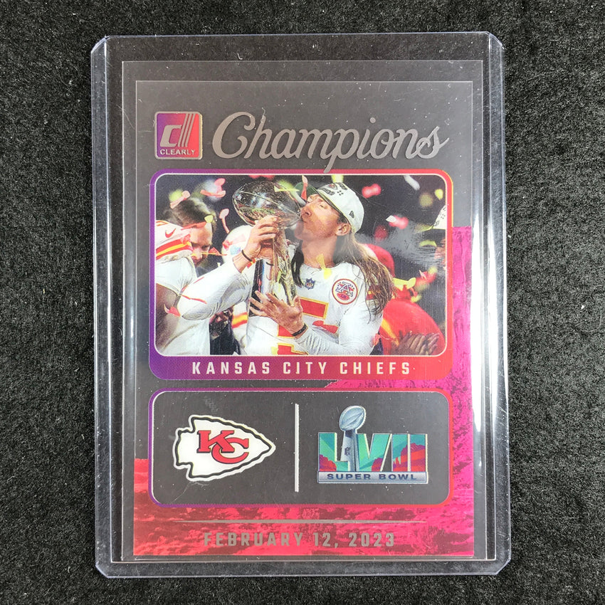 2023 Clearly Donruss Football TOMMY TOWNSEND Clearly Champions Base #14