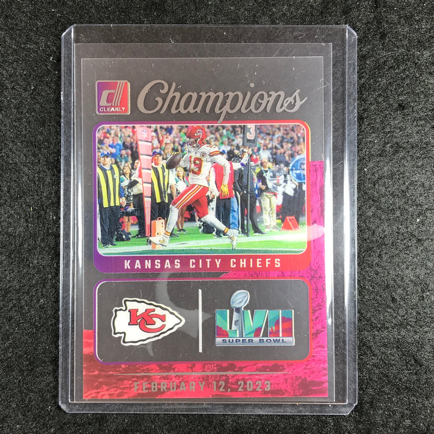 2023 Clearly Donruss Football KADARIUS TONEY Clearly Champions Base #15