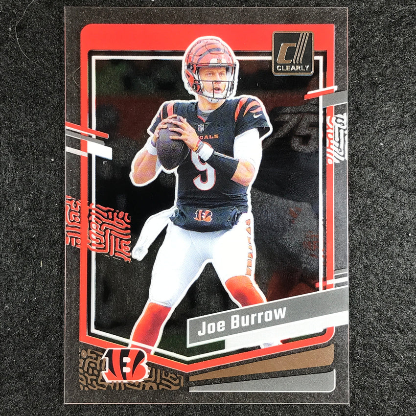 2023 Clearly Donruss Football JOE BURROW Base #11