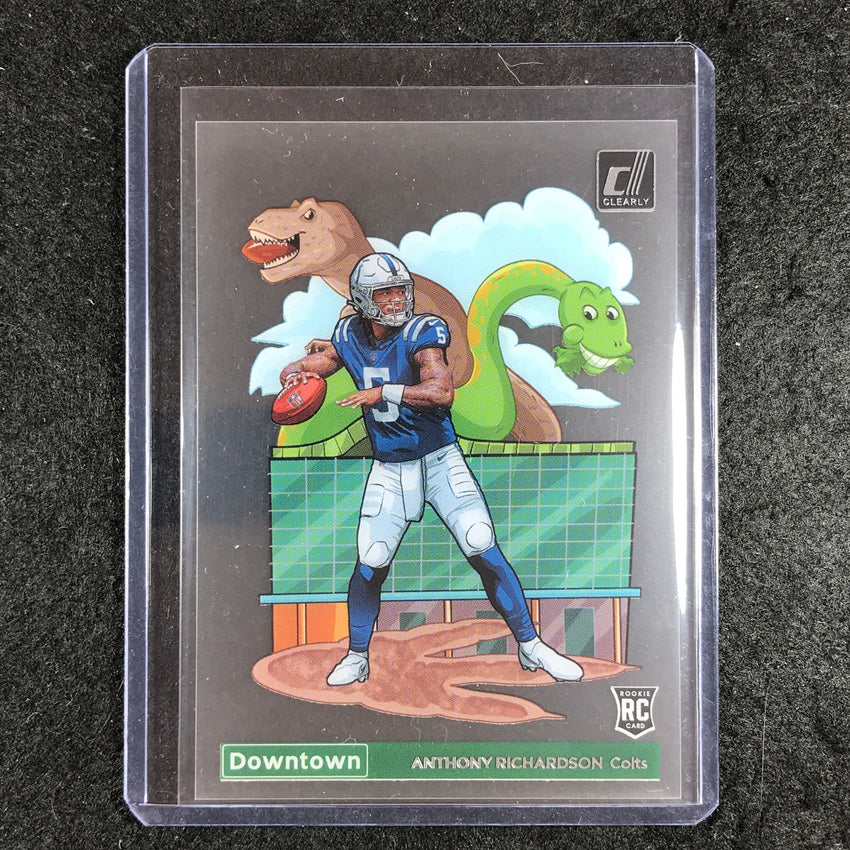 2023 Clearly Donruss Football ANTHONY RICHARDSON Downtown Rookie SSP #2
