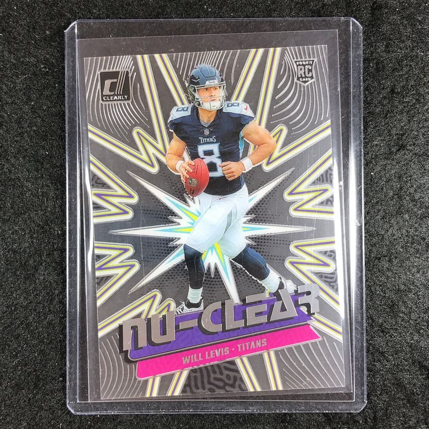 2023 Clearly Donruss Football WILL LEVIS Nu-CLEAR Rookie SP #17