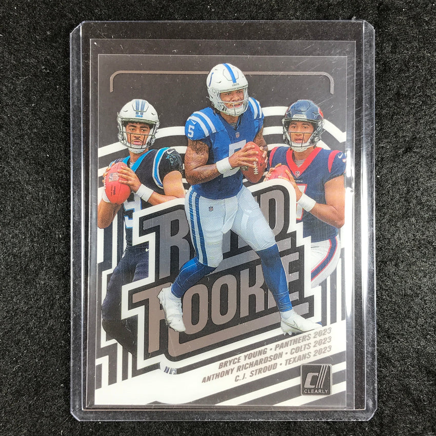 2023 Clearly Donruss Football YOUNG RICHARDSON STROUD Rookie Special SSP #1