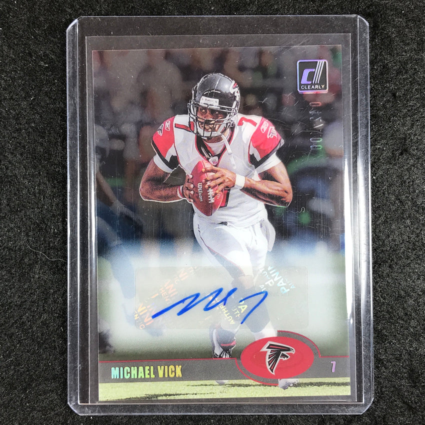 2023 Clearly Donruss Football MICHAEL VICK Retro 2003 Auto 42/100