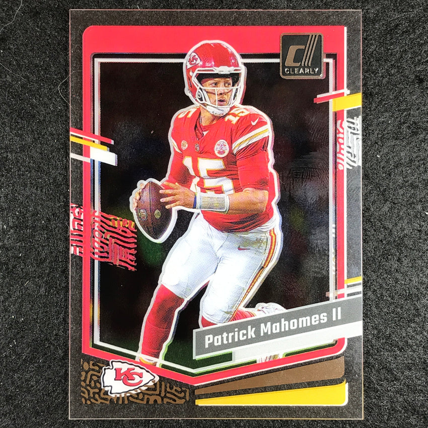 2023 Clearly Donruss Football PATRICK MAHOMES II Base #25