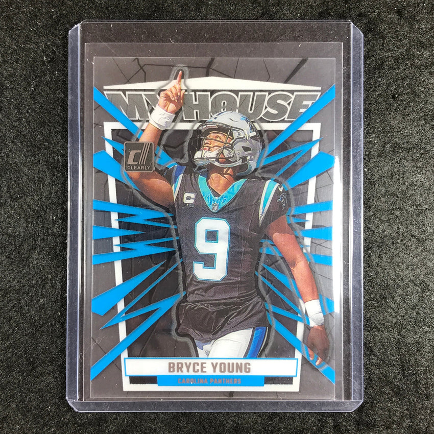 2023 Clearly Donruss Football BRYCE YOUNG My House Rookie Base #13