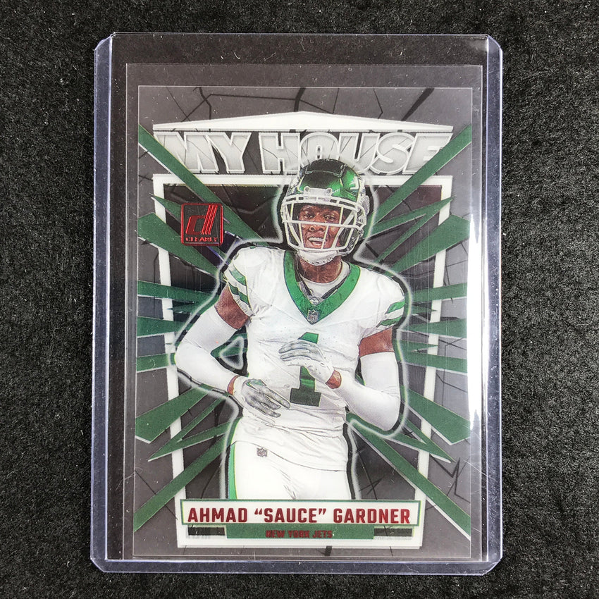 2023 Clearly Donruss Football AHMAD SAUCE GARDNER My House Red 65/100