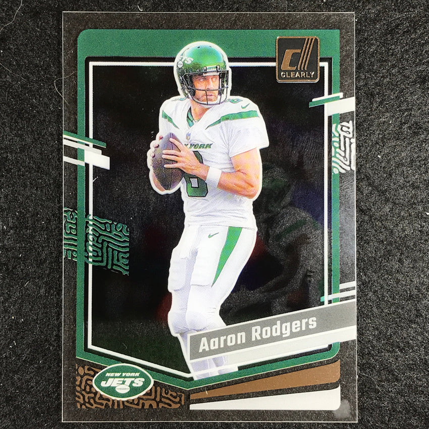 2023 Clearly Donruss Football AARON RODGERS Base #38