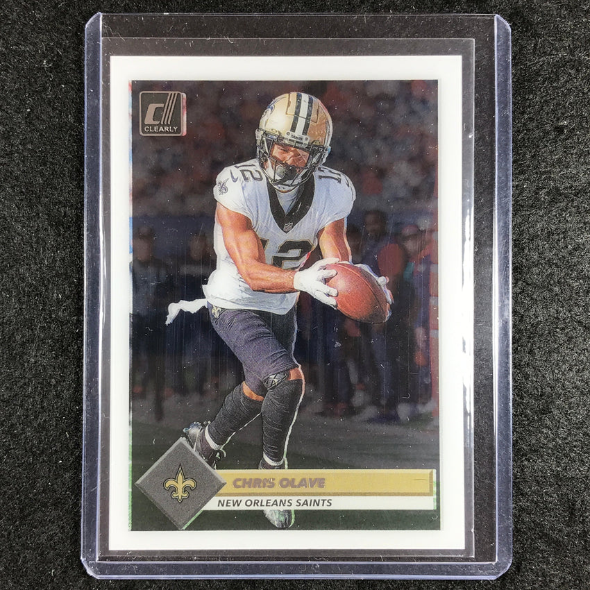 2023 Clearly Donruss Football CHRIS OLAVE Retro 1993 Base #2