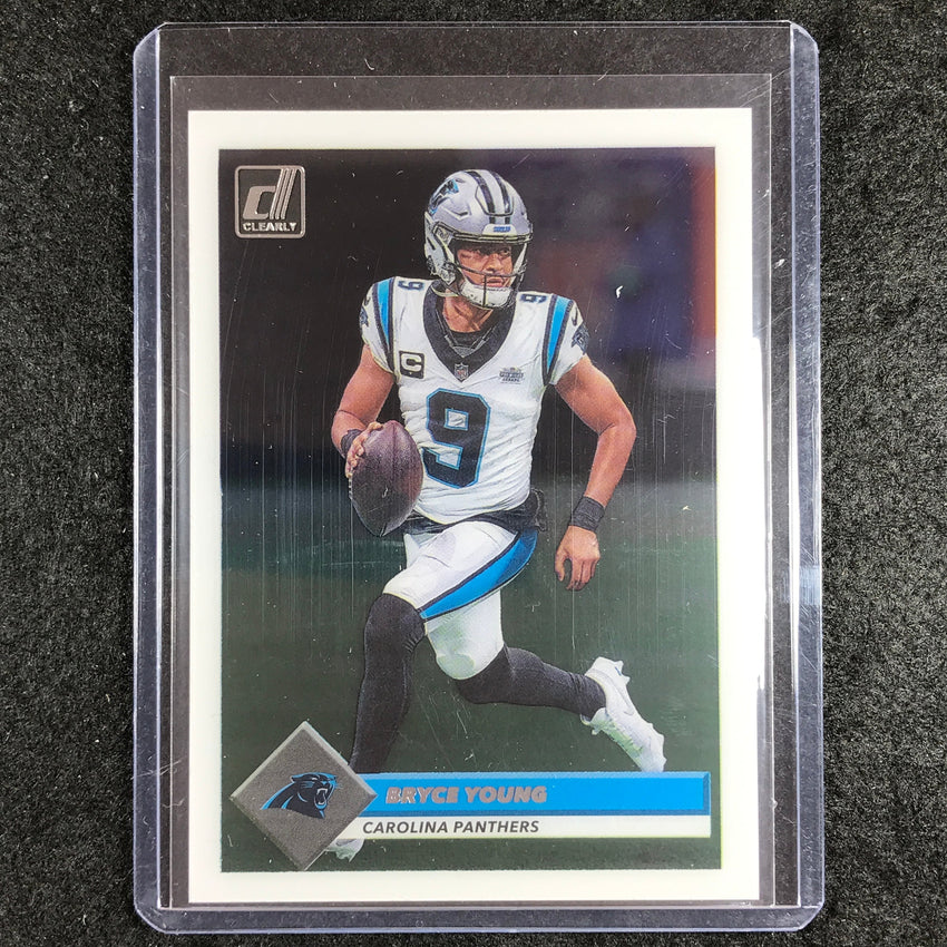 2023 Clearly Donruss Football BRYCE YOUNG Retro 1993 Rookie Base #16