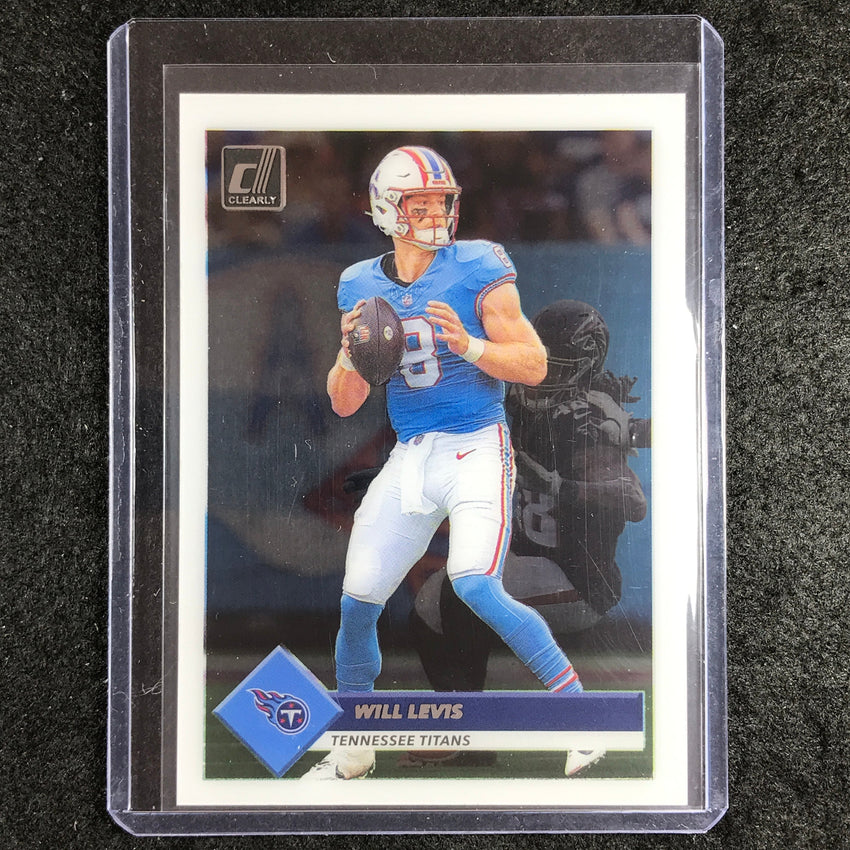 2023 Clearly Donruss Football WILL LEVIS Retro 1993 Rookie Base #17