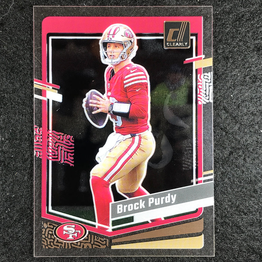 2023 Clearly Donruss Football BROCK PURDY Base #43