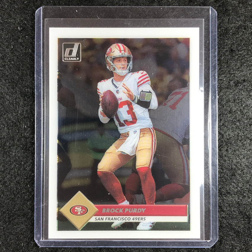2023 Clearly Donruss Football BROCK PURDY Retro 1993 Base #20