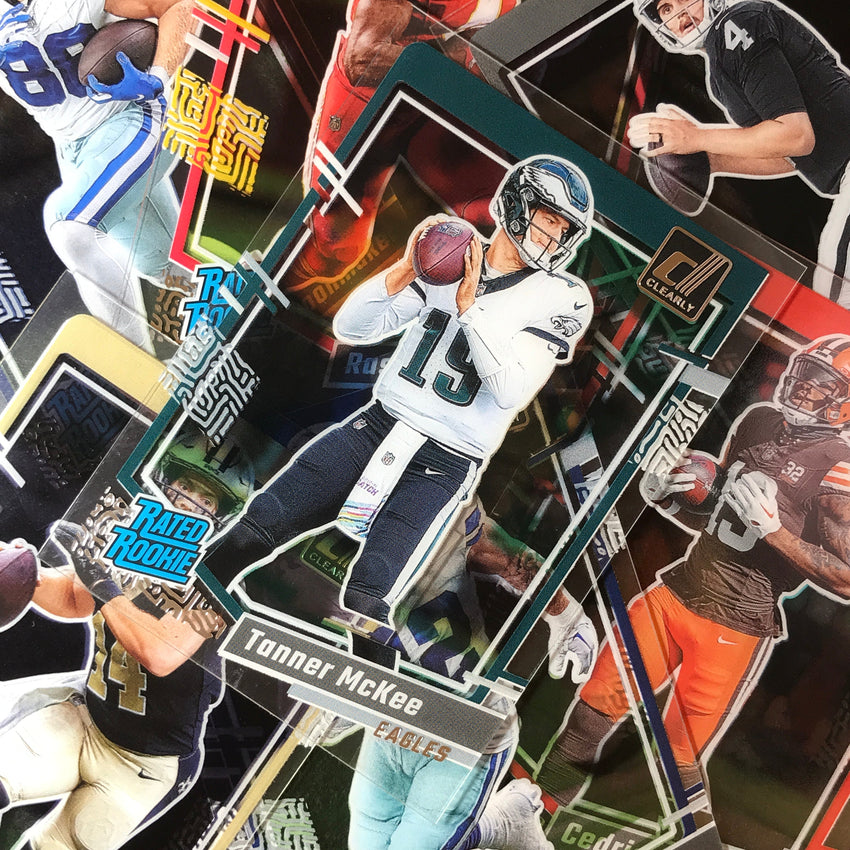2023 Clearly Donruss Football LUKE SCHOONMAKER Rated Rookie Base #73