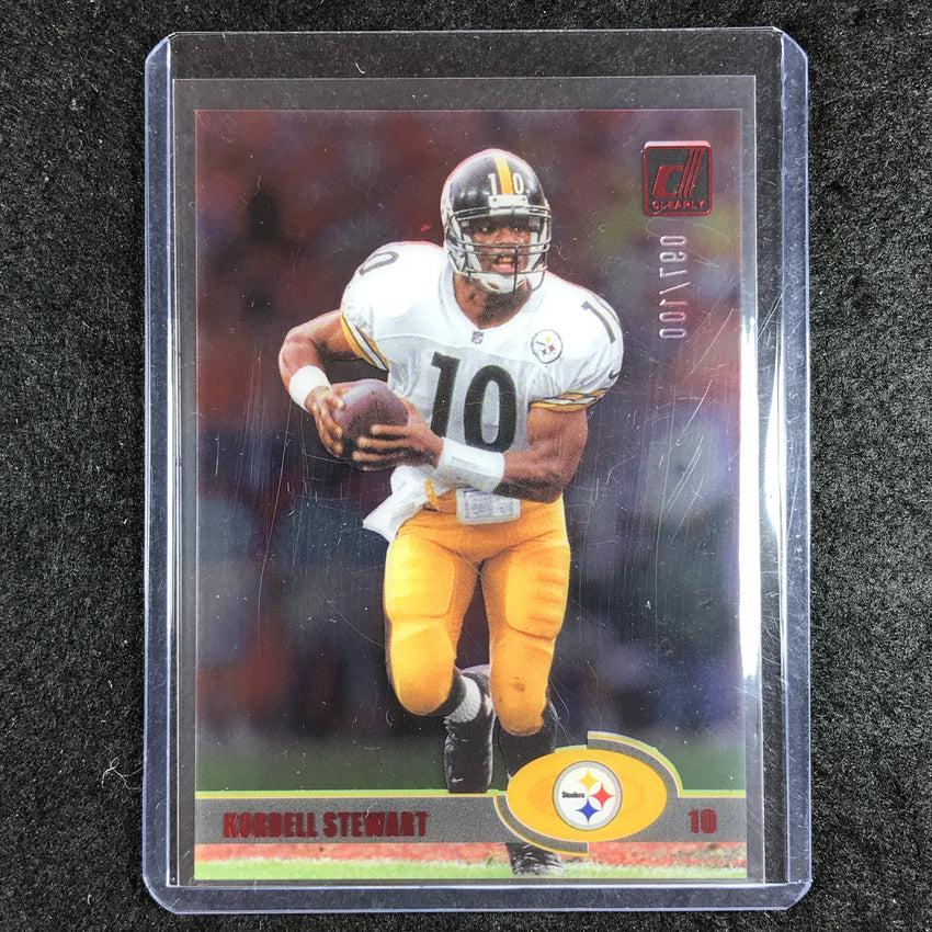 2023 Clearly Donruss Football KORDELL STEWART Retro 2003 Red 97/100
