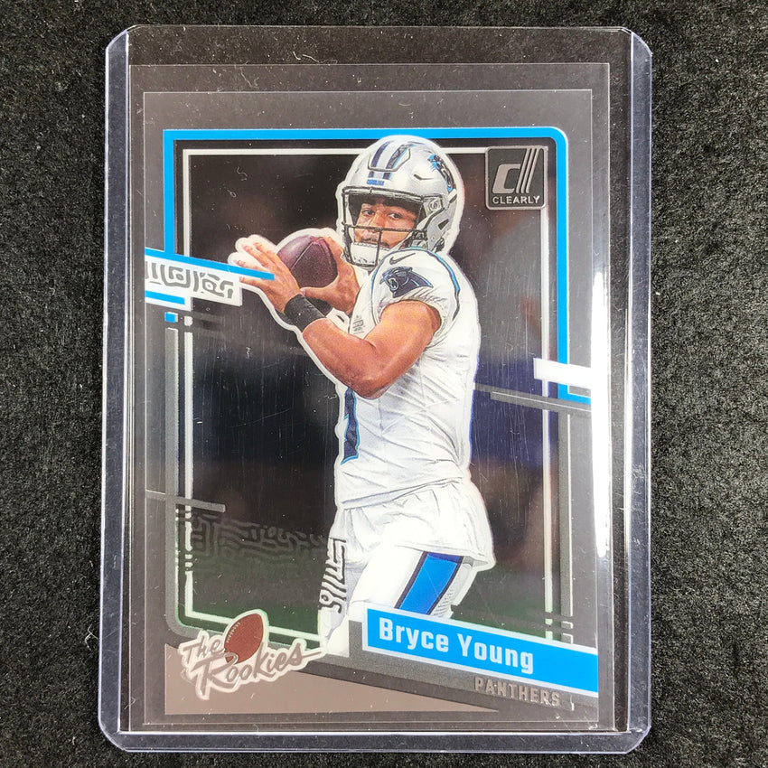 2023 Clearly Donruss Football BRYCE YOUNG The Rookies Base #13