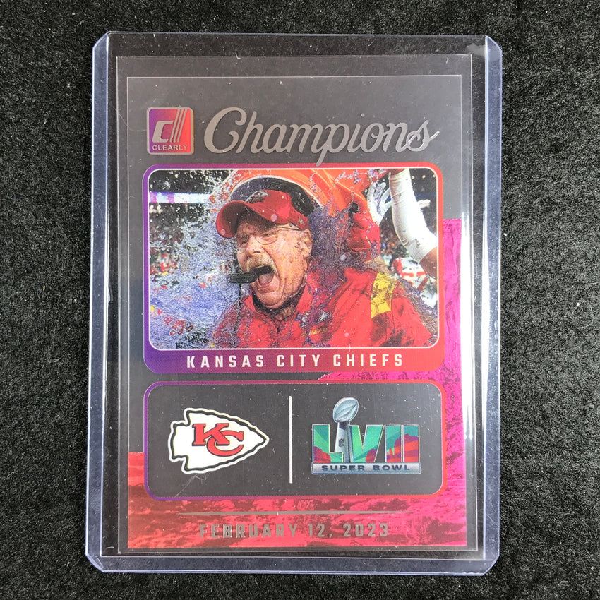 2023 Clearly Donruss Football ANDY REID Clearly Champions Base #2