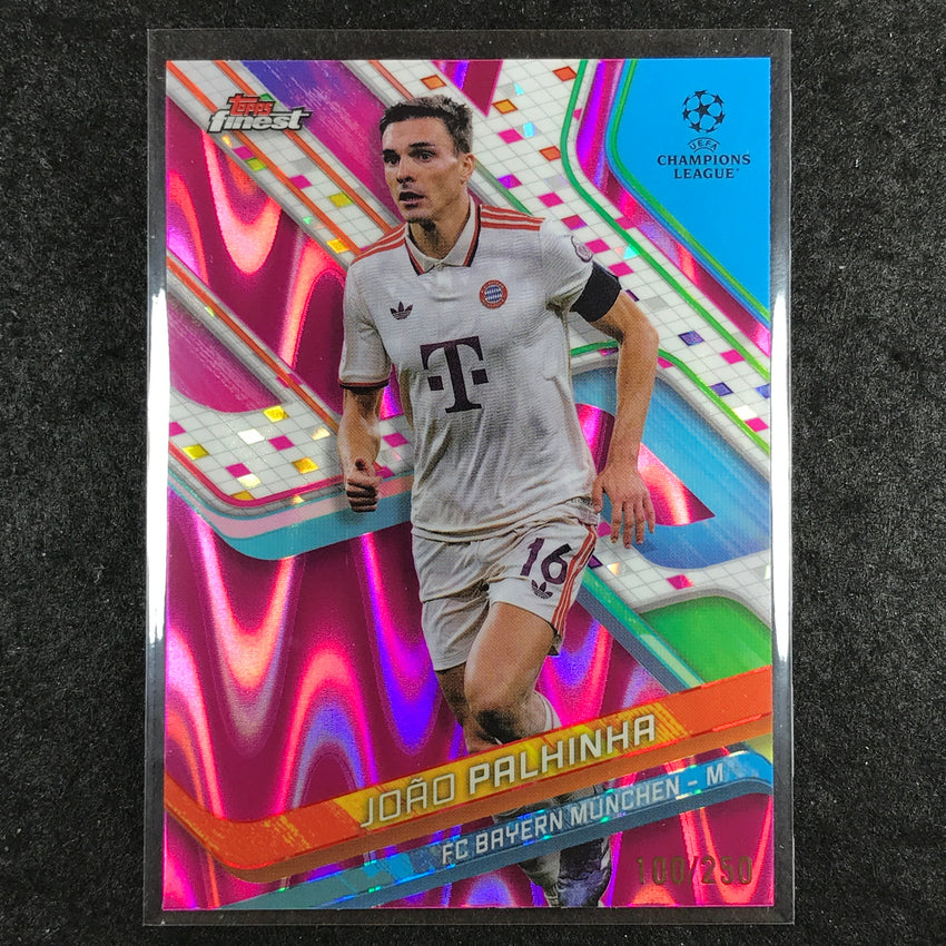 2024-25 Topps Finest UEFA Club Comp JOAO PALHINHA Pink RayWave /250 #104