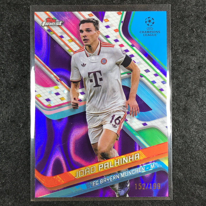 2024-25 Topps Finest UEFA Club Comp JOAO PALHINHA Purple Lava /199 #104