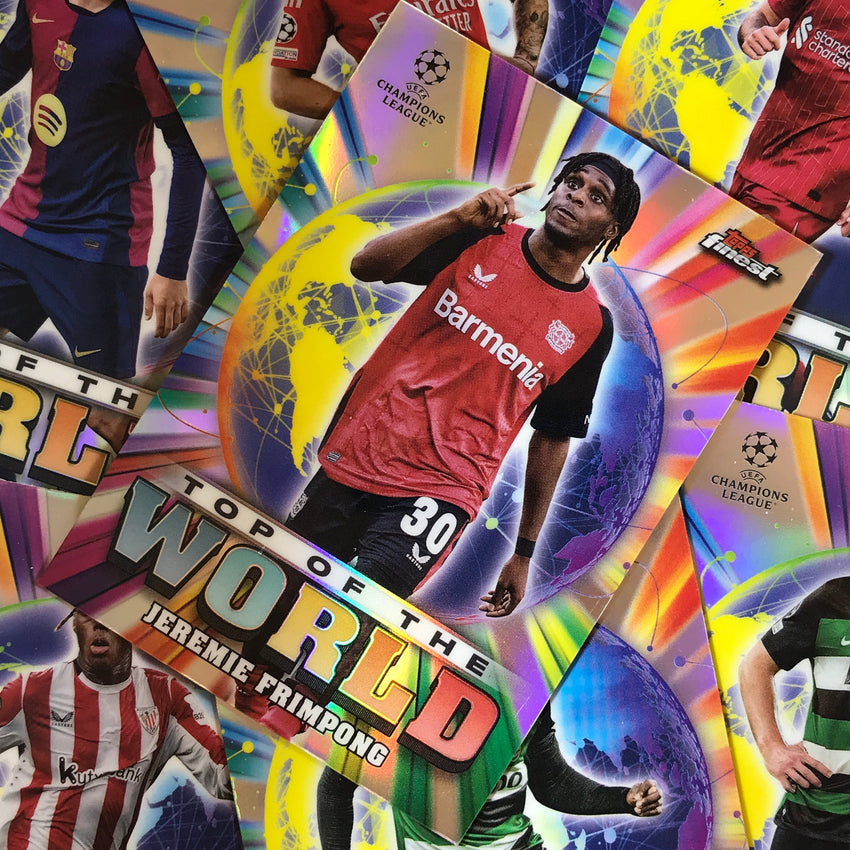 2024-25 Topps Finest UEFA Club Comp GEORGIY SUDAKOV Top of the World Base #9