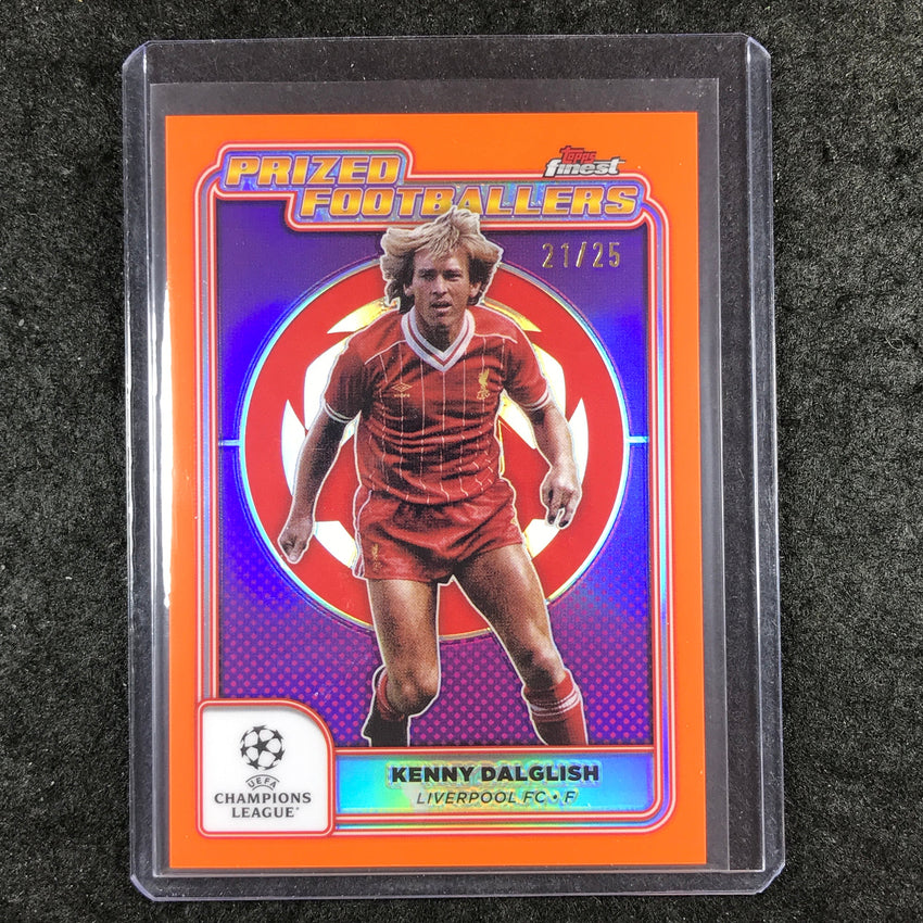 2024-25 Finest UEFA Club Comp KENNY DALGLISH Prized Footballers Orange 21/25 #10