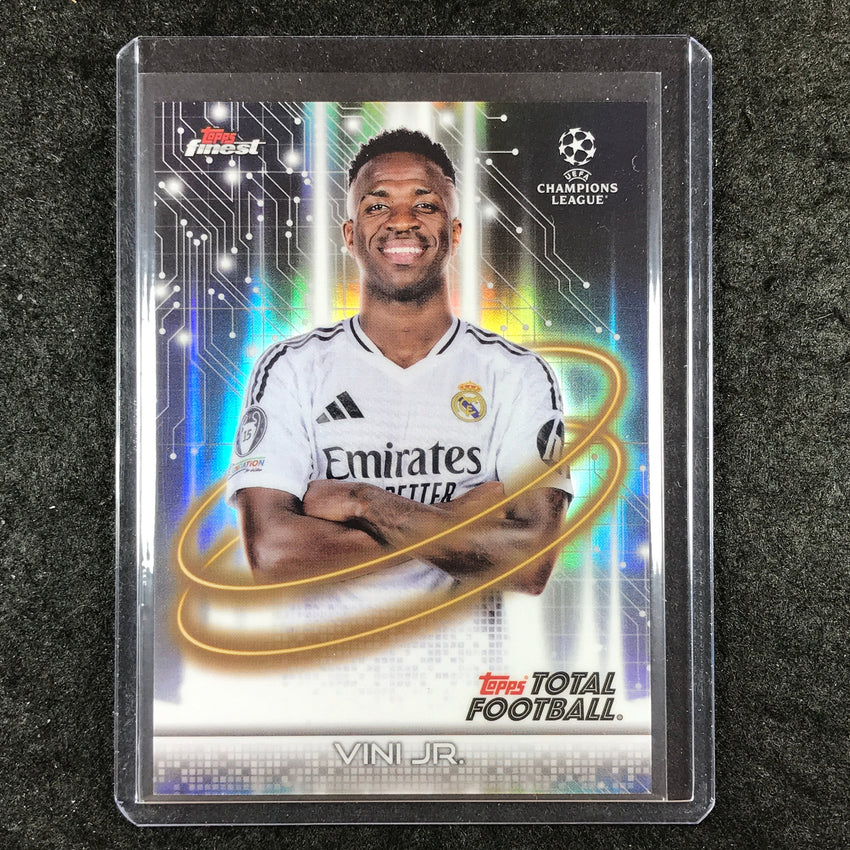 2024-25 Finest UEFA Club Comp VINI JR. Total Football Redemption SSP #2