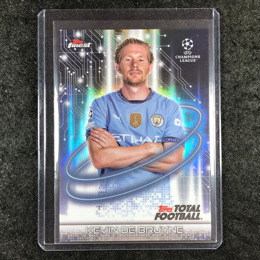 2024-25 Finest UEFA Club Comp KEVIN DE BRUYNE Total Football Redemption SSP #5