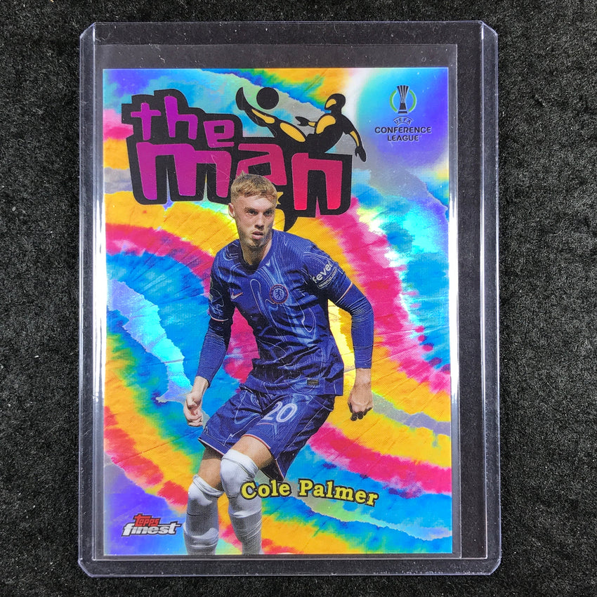 2024-25 Topps Finest UEFA Club Comp COLE PALMER The Man SSP #16