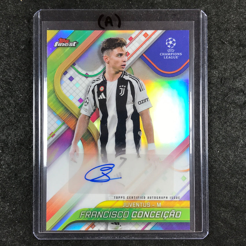 2024-25 Topps Finest UEFA Club Comp FRANCISCO CONCEICAO Auto Refractor #CN (A)