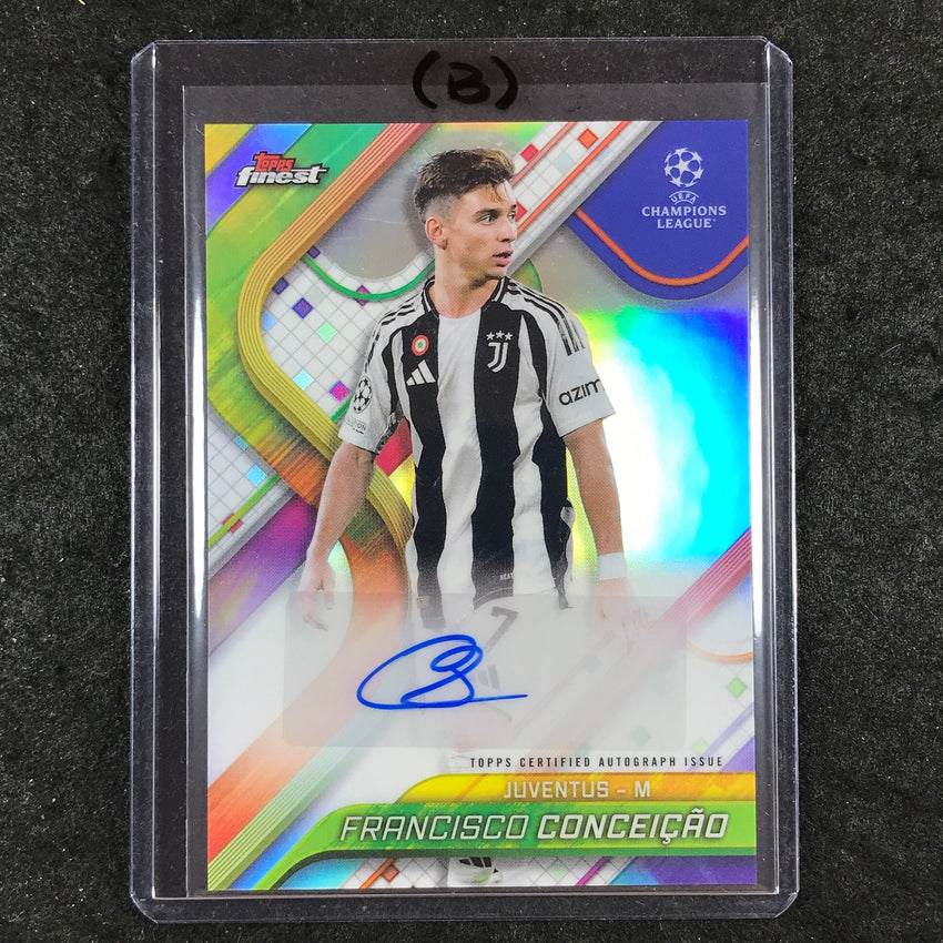 2024-25 Topps Finest UEFA Club Comp FRANCISCO CONCEICAO Auto Refractor #CN (B)