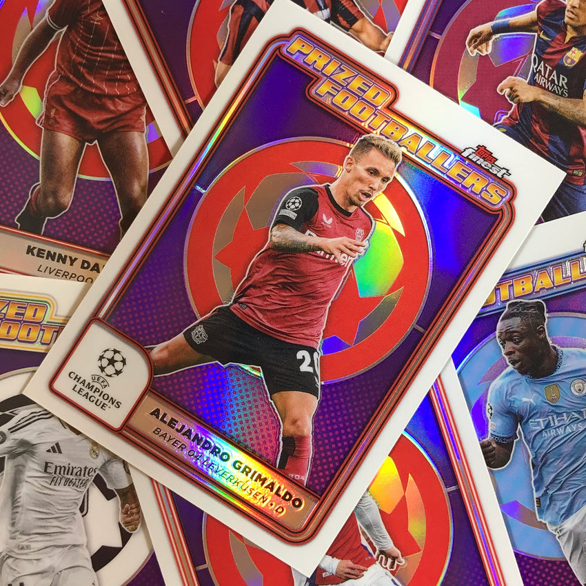 2024-25 Topps Finest UEFA Club Comp ERLING HAALAND Prized Footballers Base #22