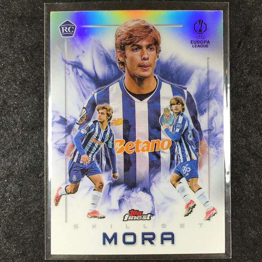 2024-25 Topps Finest UEFA Club Comp RODRIGO MORA Skillset Rookie Base #13