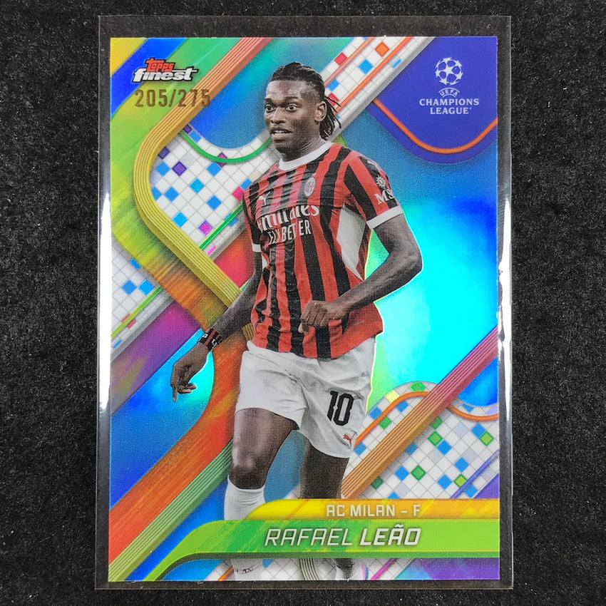 2024-25 Topps Finest UEFA Club Comp RAFAEL LEAO Sky Blue /275 #148